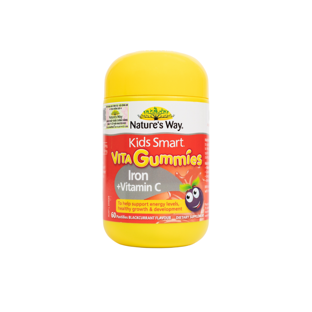 Vita Gummies Iron + Vitamin C L/60V NATURE'S WAY